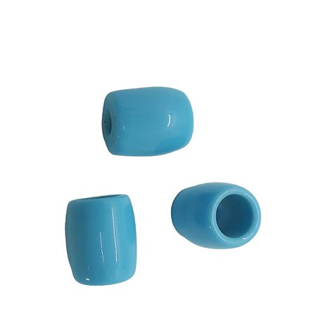 Ponteira de Resina Furo Funil - Azul