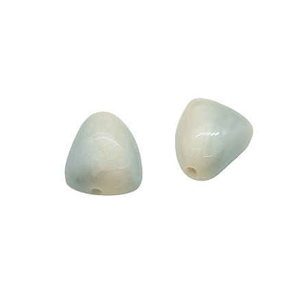 Ponteira de Resina - Branco Perolado