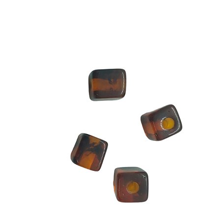 Ponteira de Resina Dado - Tartaruga