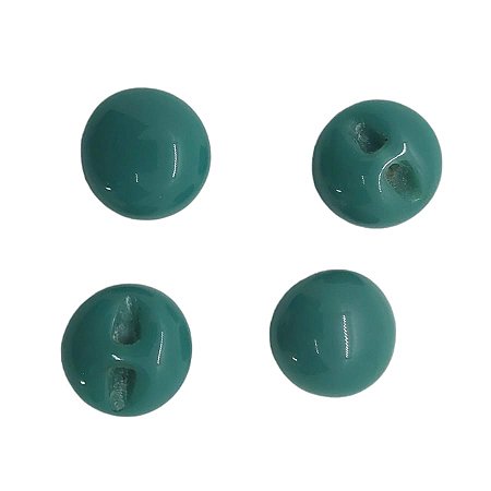 Botão Bola de Resina - Verde