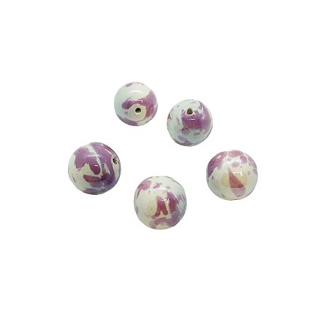 Contas - Entremeio de Porcelana - Bola