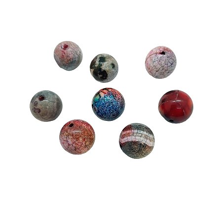 Contas - Entremeio de Porcelana - Bola