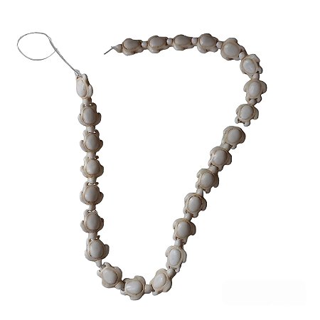 Tartaruga de Howlita Branca