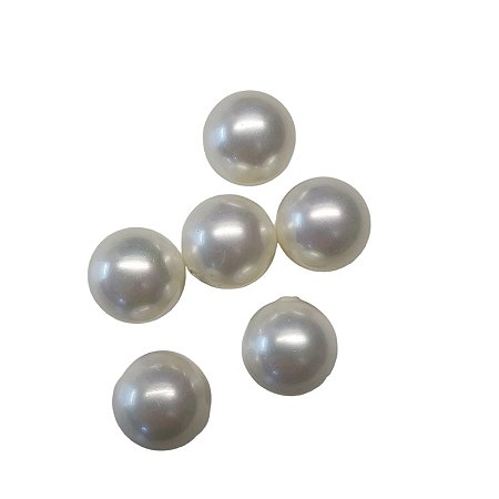 Pérola Shell - Meio Furo - 14mm