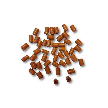 Entremeio Tubo Indiano Laranja Escuro