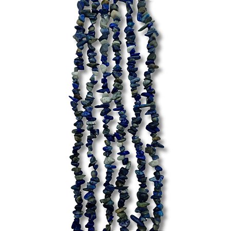 Fio de Cascalho Sodalita - Fio com 80 cm