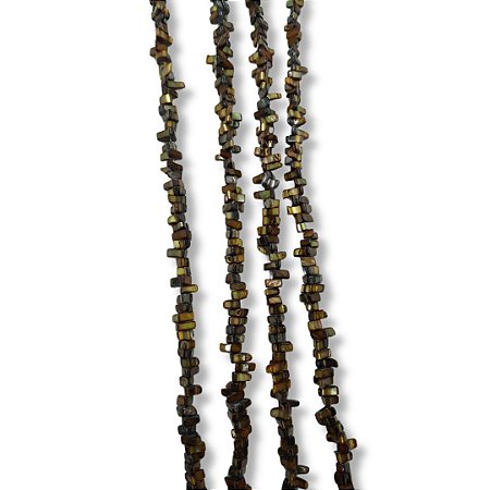 Fio de Madrepérola - Marrom