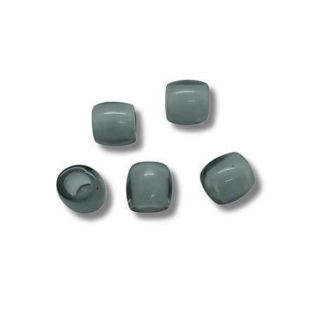 Ponteira de Resina - Cor Cinza Translúcido