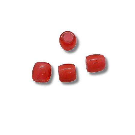 Ponteira de Resina - Vermelho Translúcido