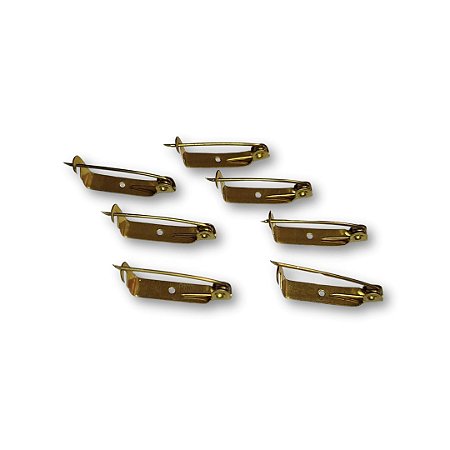 Base de Broche - Latão - 22mm