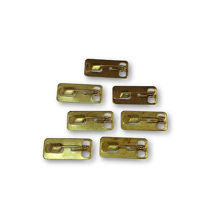 Base de Broche Latão - 10mm x 23mm