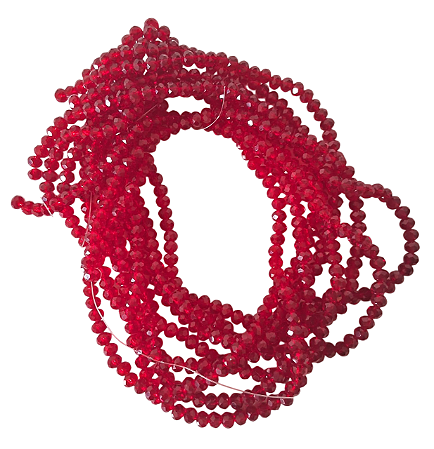 Fio de Cristal Vermelho