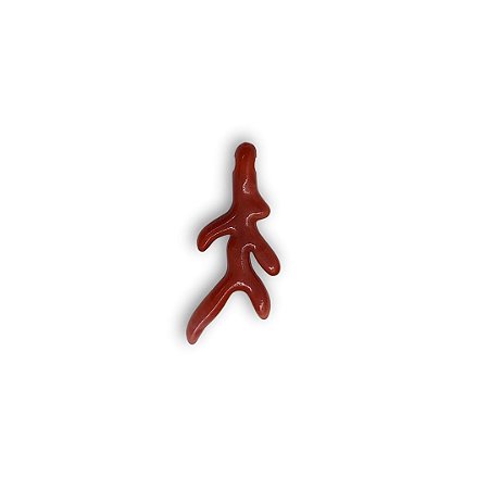Pingente Galhos de Corais De Resina - Cor Coral