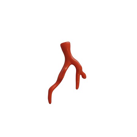 Pingente Galhos De Corais De Resina - Cor Coral - pacote com 100