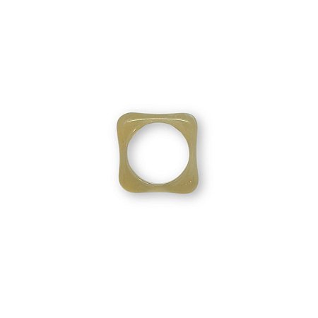 Elos de Acrílico sem Encaixe - Cor Bege Mescla - Pacote com 50g