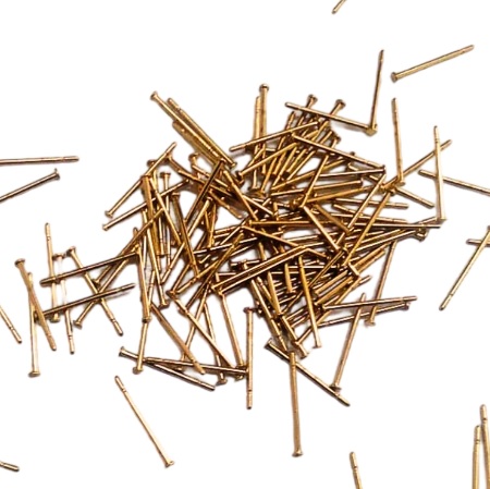 Pino de Brinco para Solda - Latão - Pacote com 1.000 unidades
