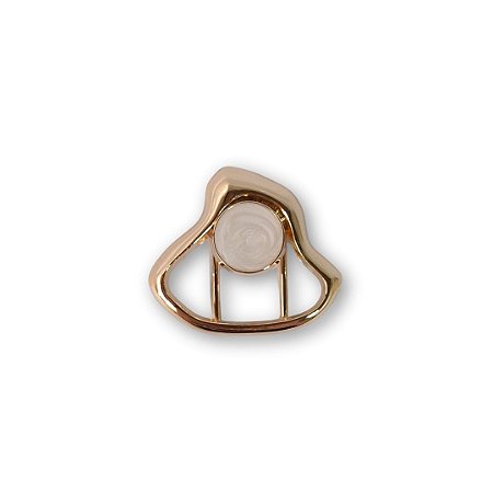 Fivela Encanto Dourado - Metal e Resina
