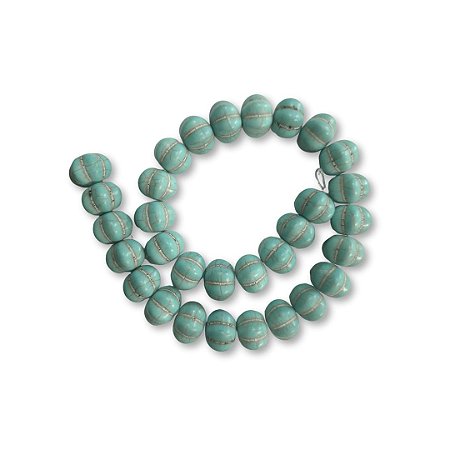 Pedra Turquesa Pitanga - 18mm x 13mm