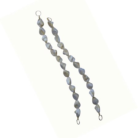 Alça em Acrílico Para Biquínis Vestidos Maios - Par