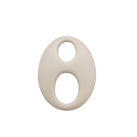 Fivela de Resina - Rosa Quartzo Claro - Fosco