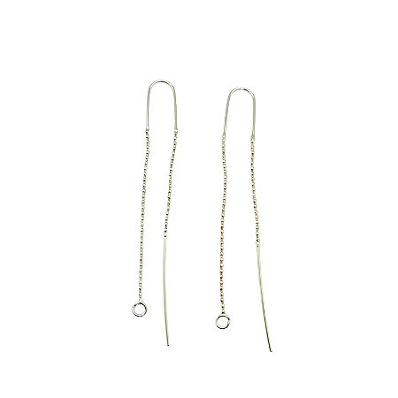 Brinco Corrente de Bolinha - Par
