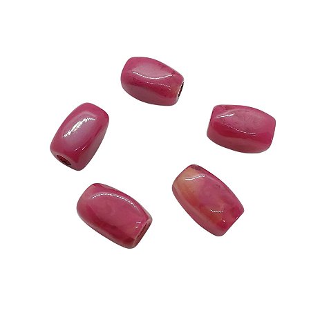 Ponteira De Resina - Rosa Maravilha