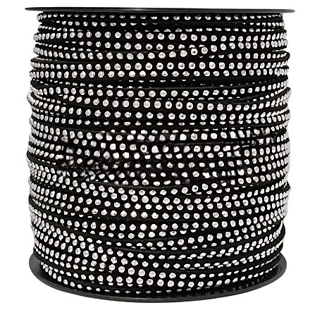 Camurça Marrom Café 2,7mm Com Spike Níquel - 90 metros