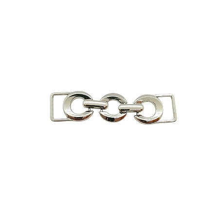 Entremeio Orris - Metal 6,1m x 1,6cm Níquel