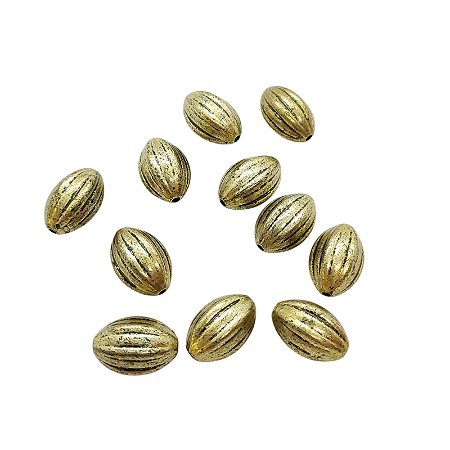 Entremeios de ABS - Ouro Velho - 18mm x 12mm