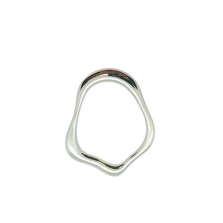 Entremeio Orgânico Essenza - metal 6,6cm x 5,4cm Níquel