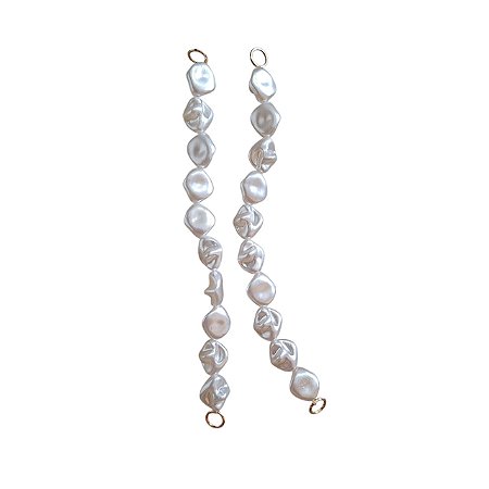 Alças de Madrepérolas em ABS - Par