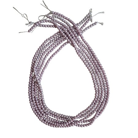 Pérola de Murano - 4mm - Cor Lilás