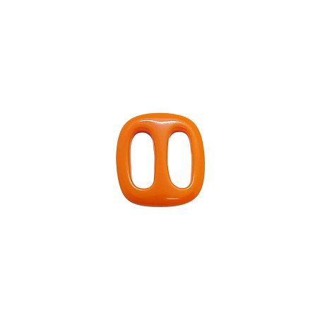 Fivela de Resina - Cor Laranja