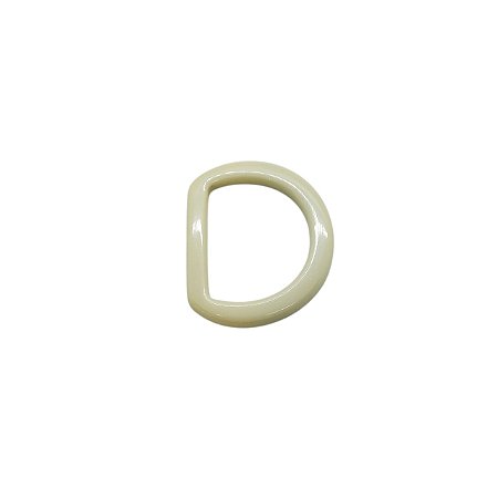 Argola de Resina D - Bege