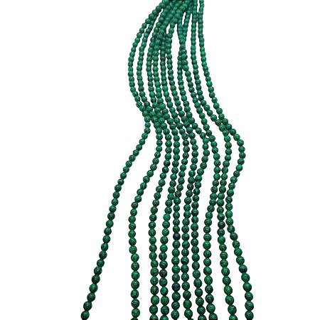 Pedra Natural Malaquita - Tamanho 6mm