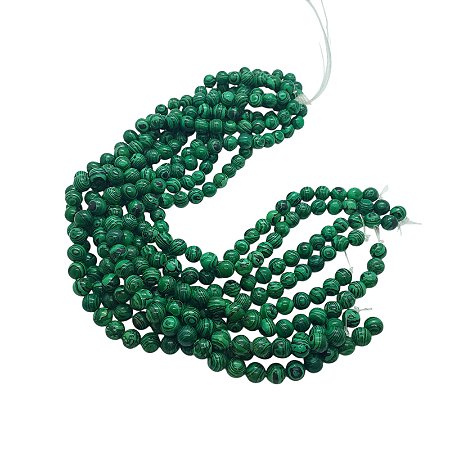 Pedra Natural Malaquita - Tamanho 10mm