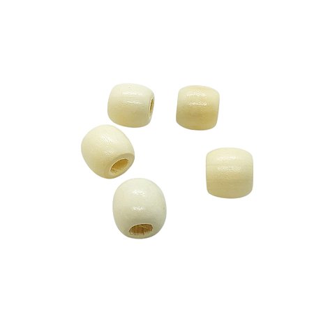 Entremeio de Madeira Cor Bege Claro - 16mm - Pacote 50g