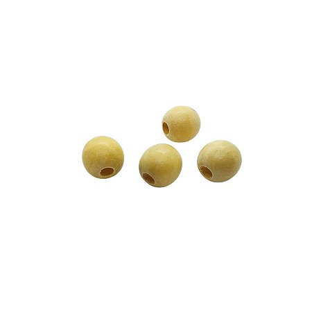 Bola de Madeira - 22mm - Pacote 50g