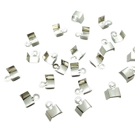 Terminal Quadrado - Níquel - 6mm