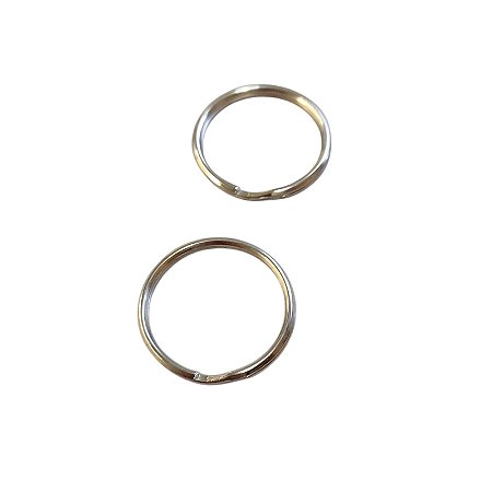 Argolas Para Chaveiro 21mm Interno / 25mm Externo - Fio 1.6