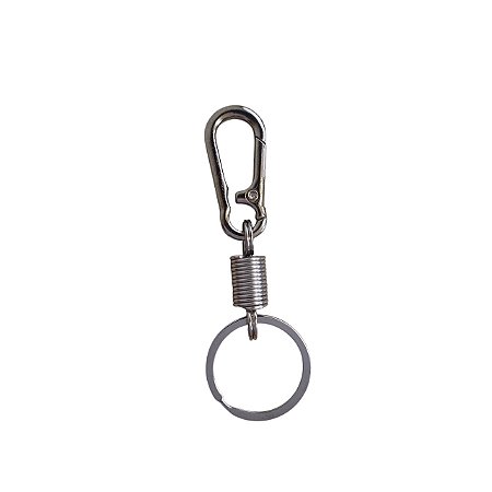 Fecho Mosquetão Mola Com Argola