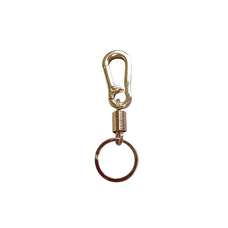 Fecho Mosquetão Mola Com Argola - Tamanho 9,7cm