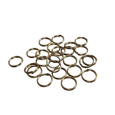 Argolas de Aço Carbono sem Banho 8,5mm - Pacote com 1 Kg