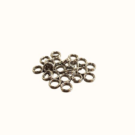 Argolas de Aço Carbono sem Banho 3,5mm - Pacote com 1 Kg
