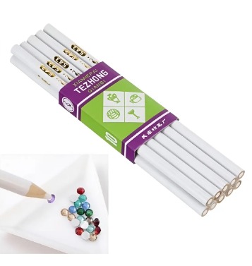 Kit Lápis Pega Strass - Com 10 unidades