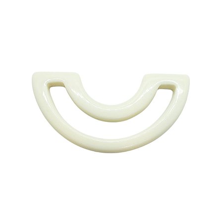 Choker de Resina Luna Frame para Confecção de Vestidos e Tops - Off