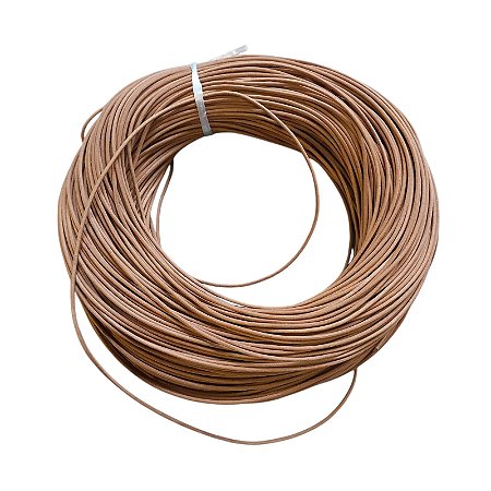 Couro Liso Natural - 1,5mm Com 90 mts