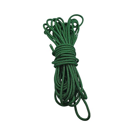 Corda Náutica 5mm - Verde Bandeira