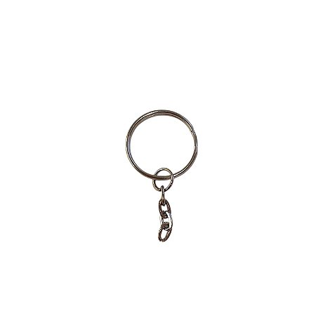 Argola Para Chaveiro 25mm- Pacote Com 50 Pçs