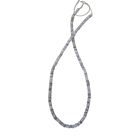 Fio De Madrepérola - 4mm - Azul